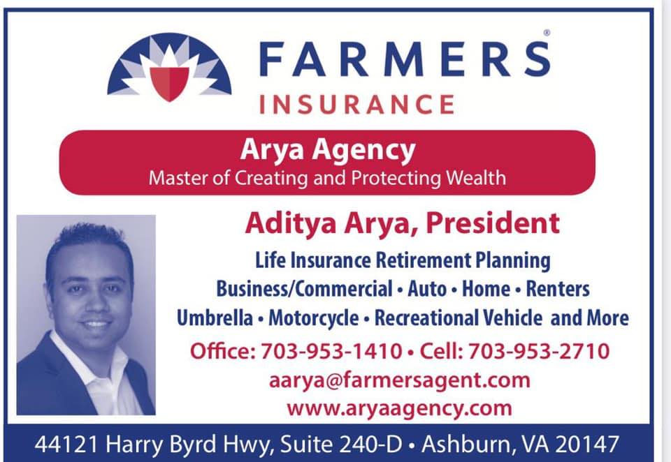 Arya Agency Ashburn Virginia